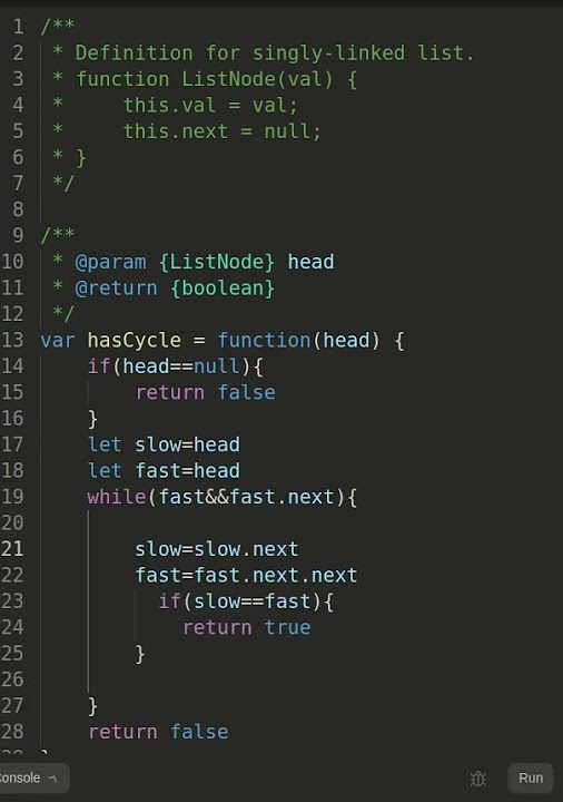 Leetcode 141. Linked List Cycle - YouTube