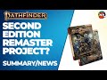 Pathfinder second edition remaster project incoming a sly strategist summary