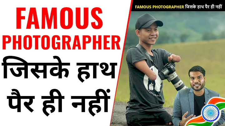 Famous Photographer जिसके हाथ पैर ही नही😱| Achmad Zulkarnain | A2 Motivation |