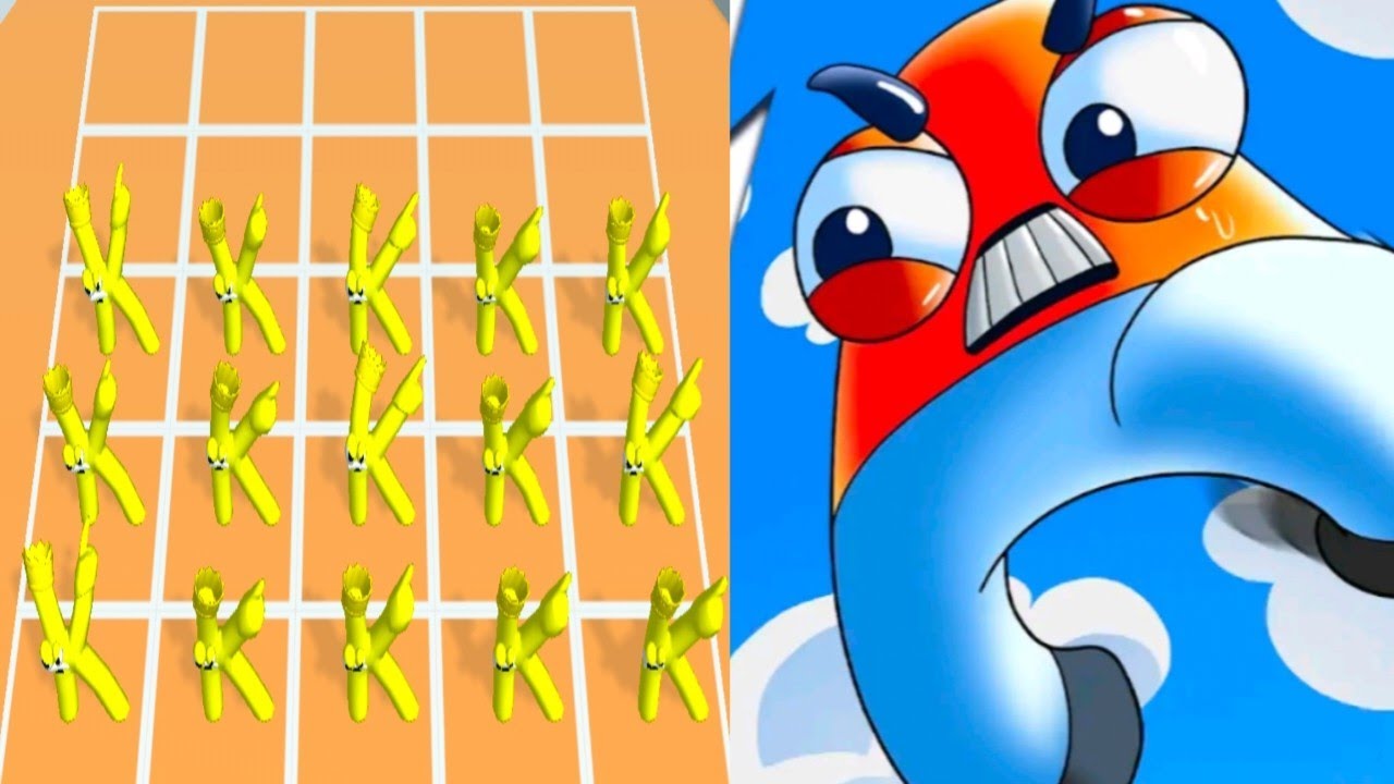 Alphabet Run Letter Go New Level Gameplay Part 1 - YouTube