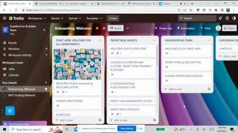 How To Use Trello For Hospitality Onboarding