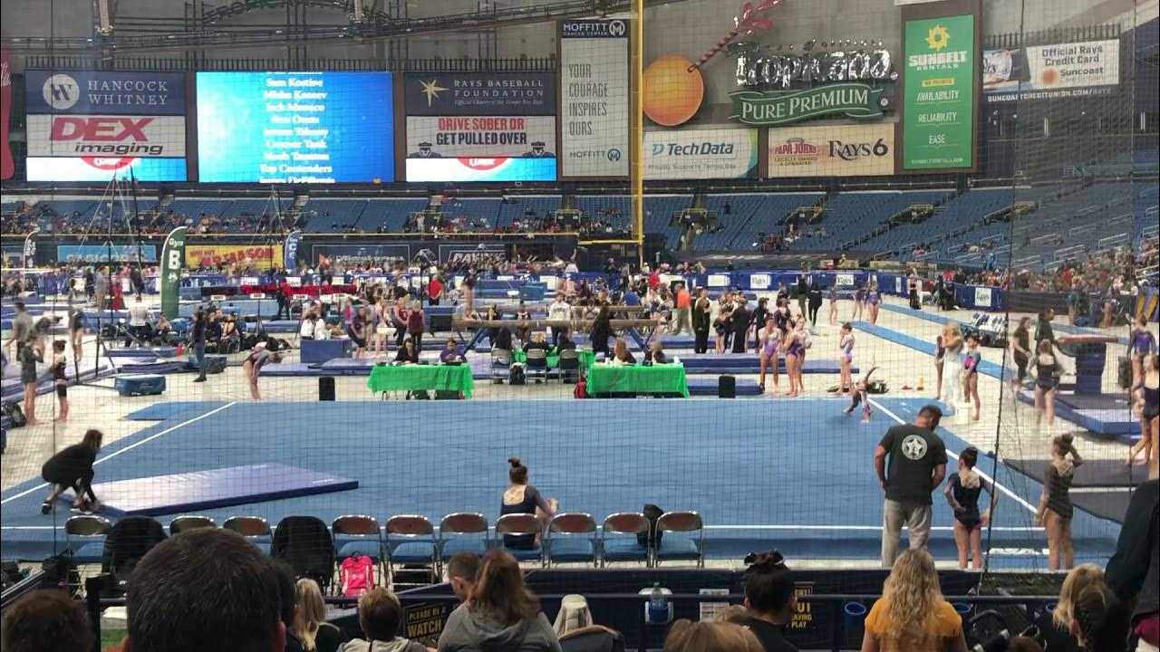 Level 9 Gasparilla Classic gymnastics 2020 Tropicana Field YouTube
