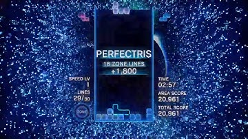 Tetris Effect - Perfectris + T-Spin Triple