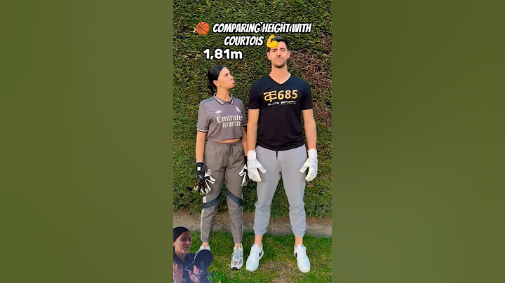 🏀 Comparing Height with Courtois 💪 #shorts