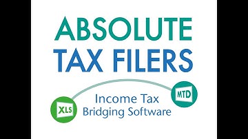 Absolute Excel Income Tax Filer - Self-Employment quarterly submissions