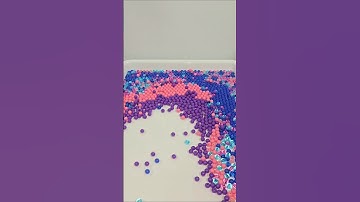 reverse #reverse #asmr#satisfying #beads #reversebeads#dominomarble #reversevideo#shorts