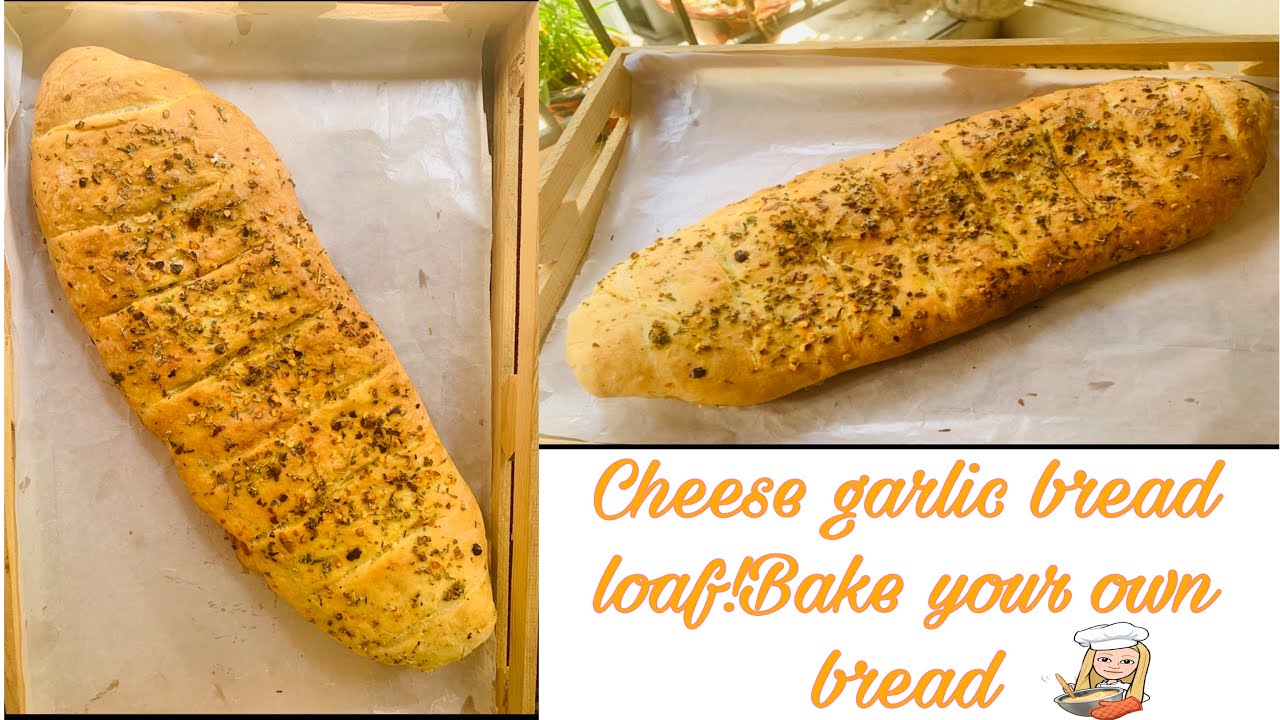 Cheese garlic bread with detailed procedure। घर में आसानी से बनाइए