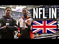 The NFL Experience in THE UK!! What the NFL Atmosphere is Like, the food, and MORE