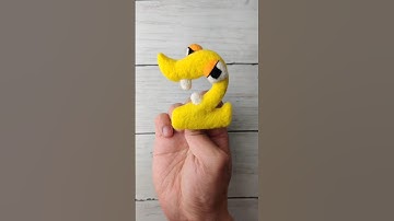 Number Lore "2" Satisfying Needlefelt Art