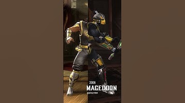 Cyrax MK3 to MK1 (1995-2023) Evolution - Mortal Kombat