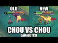 CHOU PHYSICAL PEN VS NEW CHOU DEF REDUCTION