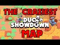 WON WITHOUT PLAYING ! BRAWL STARS : CRAZIEST DUO SHOWN CUSTOM MAP EVER !