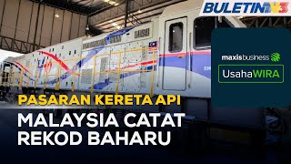 PASARAN KERETA API | Lokomotif Pertama Buatan Malaysia Tembusi Pasaran Eksport