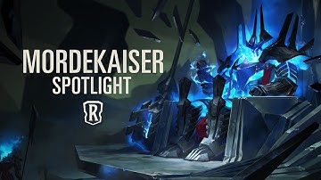 Mordekaiser | New Champion Spotlight - Legends of Runeterra
