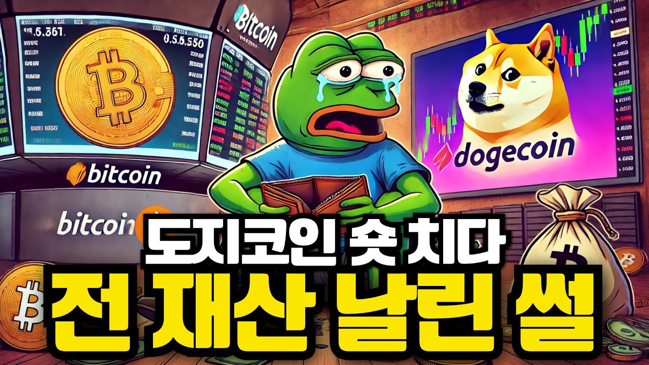 도지코인 숏 치다 전 재산 날린 썰 - YouTube