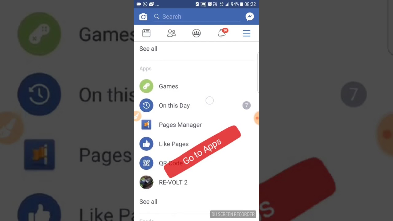 How To Scan Qr Code Using Facebook App Youtube