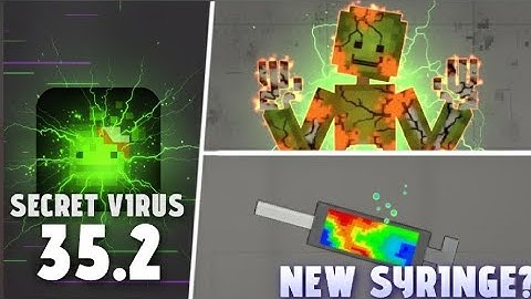 SECRET VIRUS TUTORIAL! NEW SYRINGE? MELON SANDBOX 