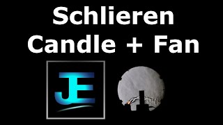 Schlieren: Fan Sucking a Candle