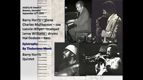 Barry Harris Quintet with Charles McPherson - Epis...