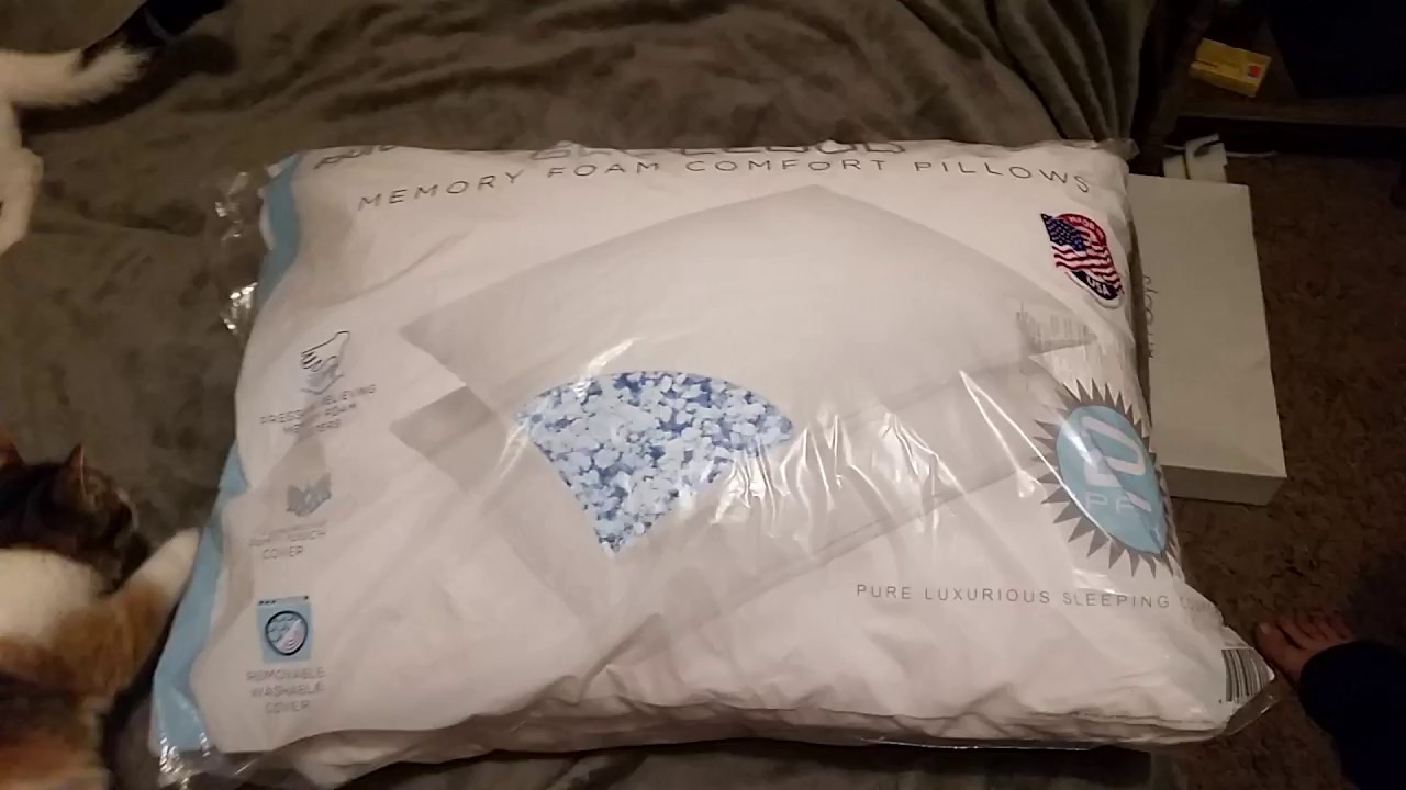 purelux gel cloud pillow review