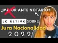 JURA de NACIONALIDAD Española [Ante NOTARIO y por LIBRE ]✅TODO lo que NECESITAS SABER en 2022