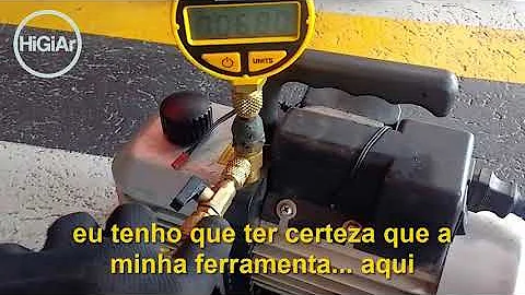 Quanto tempo de vácuo no ar condicionado automotivo?