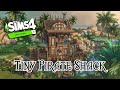 The Sims 4 Tiny Living || Tiny Pirate Shack || No CC || Speedbuild