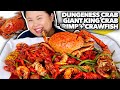 KING CRAB LEGS + DUNGENESS CRAB + SHRIMP+ CRAWFISH SEAFOOD BOIL MUKBANG 먹방 EATING SHOW!