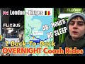 I Did 2 Back-To-Back Overnight Flixbus Coach Rides To Visit Plopsaland Belgium 🇧🇪🎢