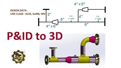 ⚡ From P&ID to 3D Modeling: The Ultimate Guide, #solidworks