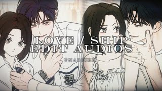 Love/Ship edit audios that are β¨π | COLLAB W @Strawberry_543