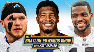 What's Your Confidence Level In The Lions?! | The Braylon Edwards Show | Monday November 24th, 2025