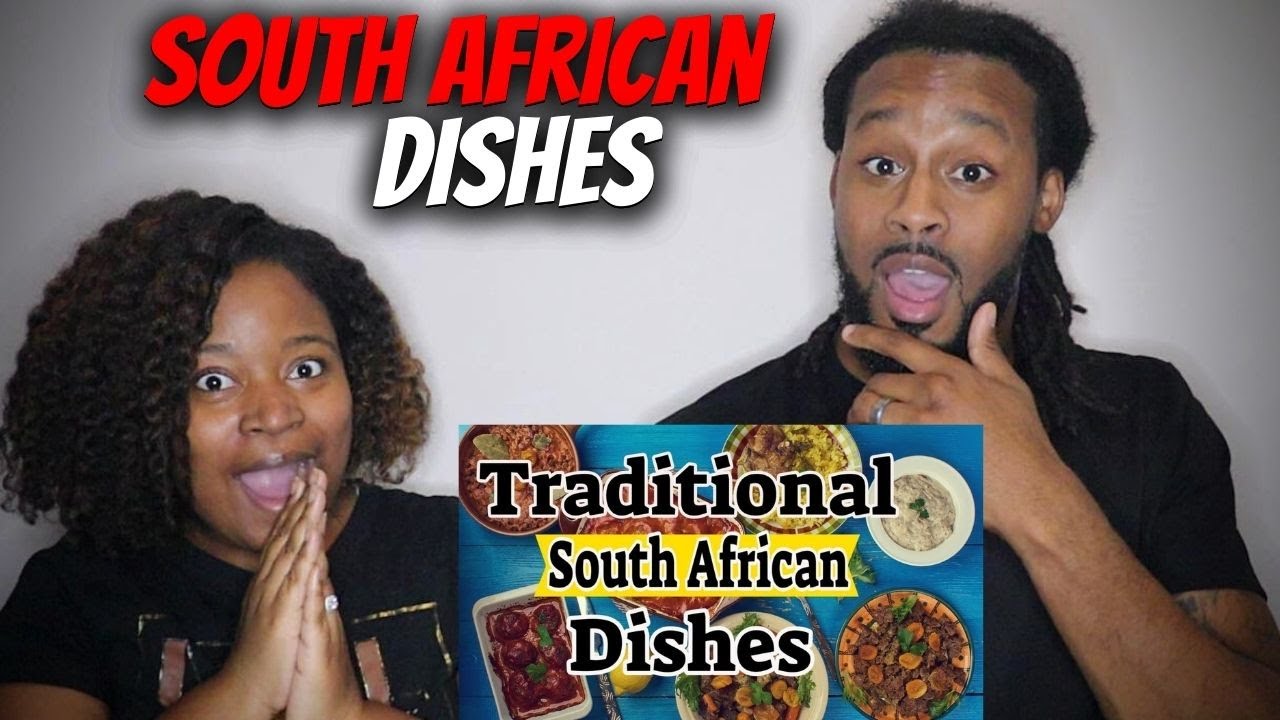 🇿🇦 American Couple Reacts To Traditional South African Dishes