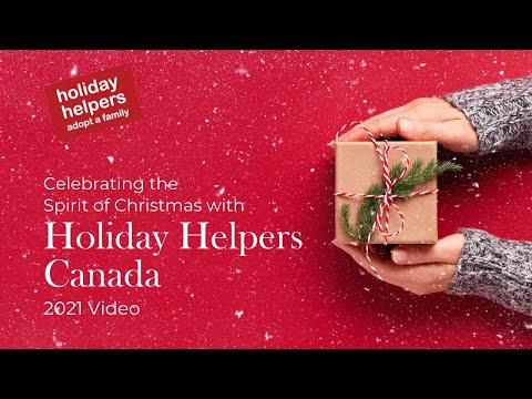 Holiday Helpers Canada 2021