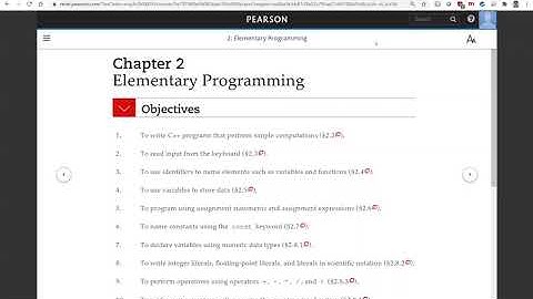 Daniel Liang C++ Sections 2.1 and 2.2