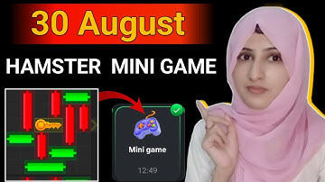 Key 42! | 30 August How to Solve Mini Game PUZZLE in Hamster Kombat (100% SOLVED!)