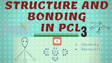 structure and bonding in pcl3