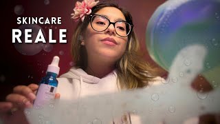 ASMR ITA | Skincare REALE su di te | Roleplay rilassante PER DORMIRE