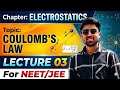 Coulomb's law/electrostatic force/electrostatic lecture 03//physics for class 12th/NEET/JEE
