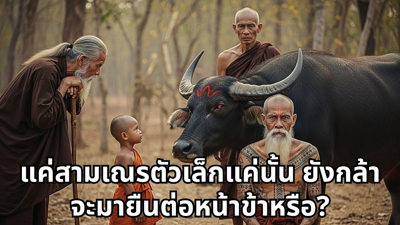 “ไปเรียกอาจารย์มึงมา!” สามเณรศิษย์หลวงปู่เทพ ตัวเล็กแต่ฤทธิ์ไม่เล็ก ท้าชนอาคม อาจารย์ดำ