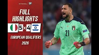 Italy vs Israel 5-4 Highlights All Goals World Cup . Crazy !