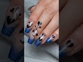 Gradient Purple Yellow Blue Press On Nails #newnails #awesomenails #glamorousnails