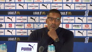 OM-Rennes : La dernière conférence de presse d'Habib Beye 