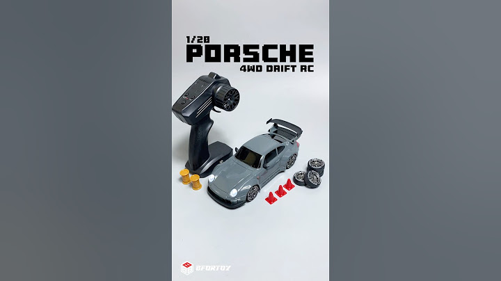 1/20 Porsche 4WD Drift rc car 😗 #car #rccar #drift