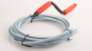 Cách Sử Dụng Dây Lò Xo Thông Tắc Bồn Cầu, Thông Cống