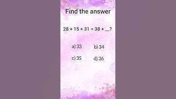 Find the answer #shorts #maths #quiz #fun #viralvideo