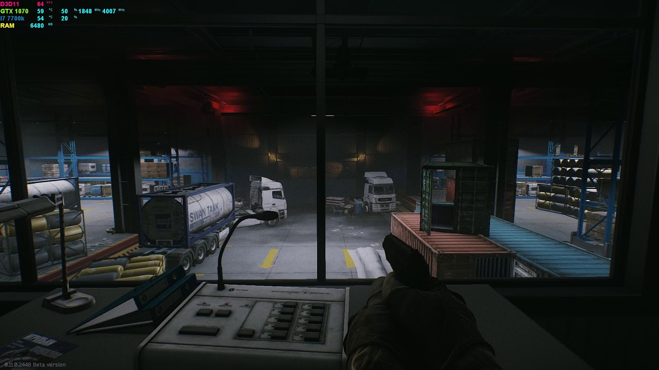 The Lab Open Hangar Gate Extraction Escape From Tarkov 0.11 Patch