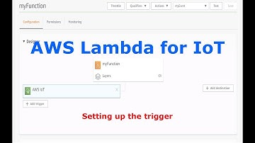 Triggering AWS Lambda from AWS IoT