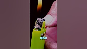 How a Gas Lighter Works