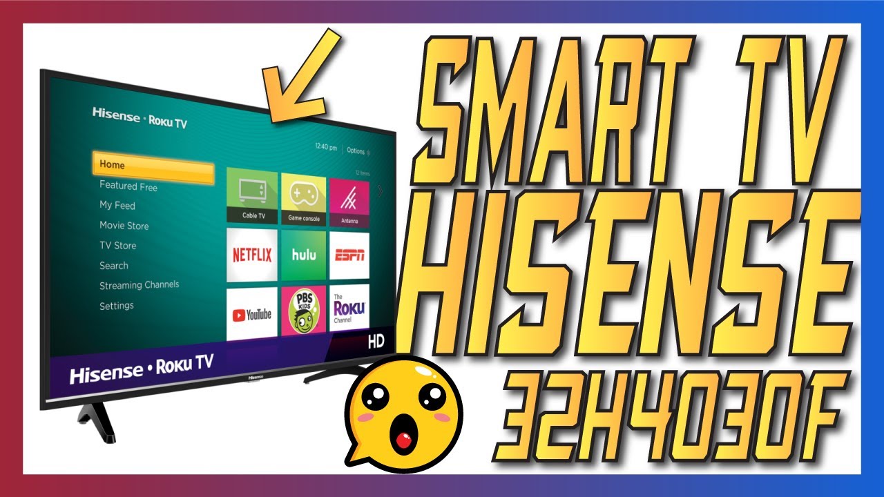 Tv Hisense 32 Pulgadas Pantalla Smart TV Led Con Roku